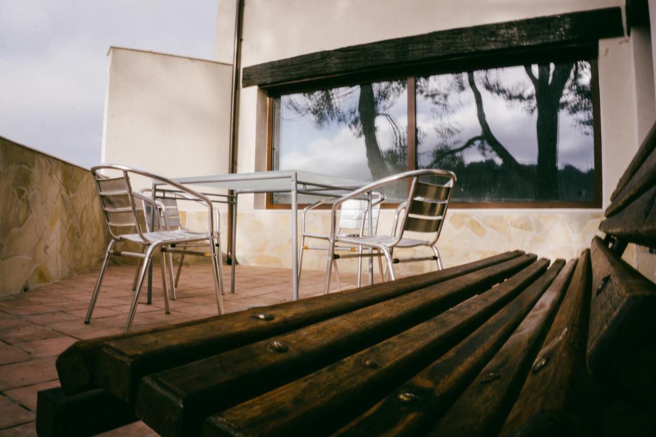 El Aprisco, Con Piscina Climatizada En Hueva-Guadalajara Villa Eksteriør billede