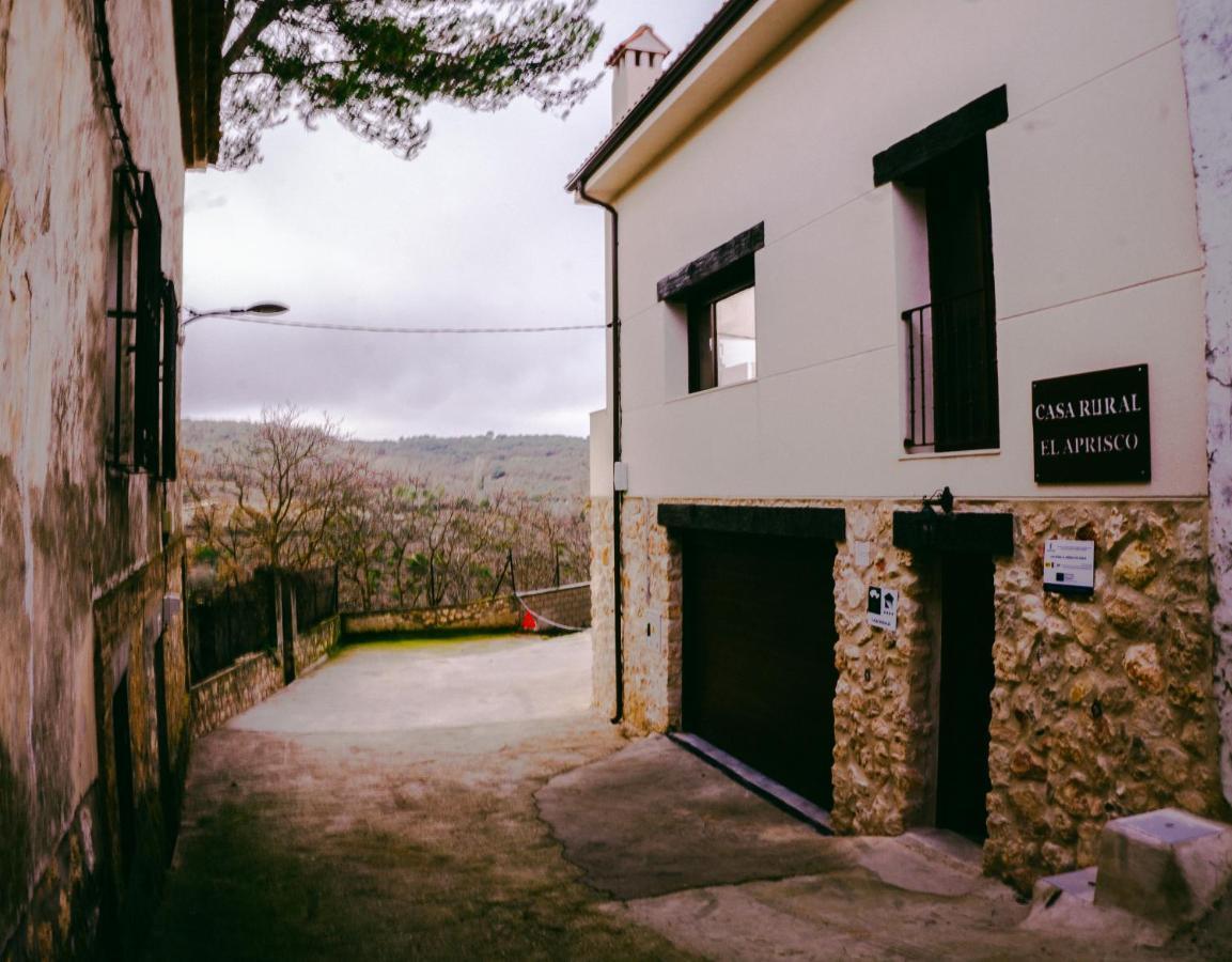 El Aprisco, Con Piscina Climatizada En Hueva-Guadalajara Villa Eksteriør billede